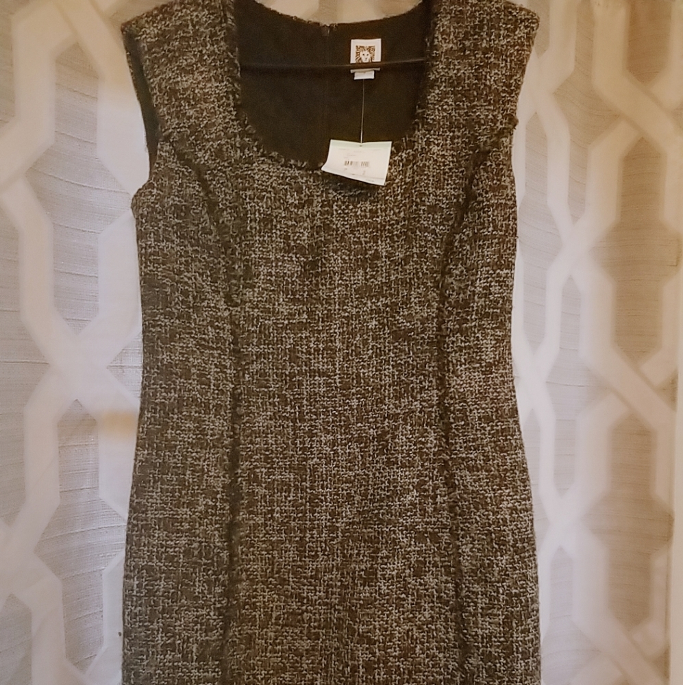 Anne Klien Tweed Dress